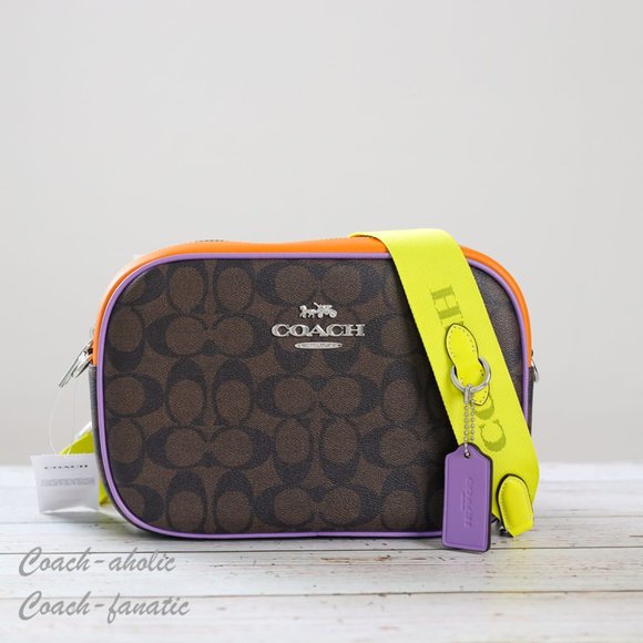 Coach Bags Nwt Coach Cl424 Jamie Camera Bag In Colorblock Signature